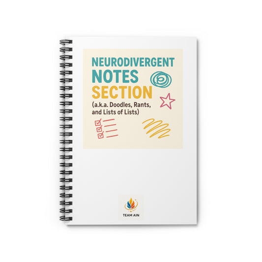 Spiral Notebook - Ruled Line