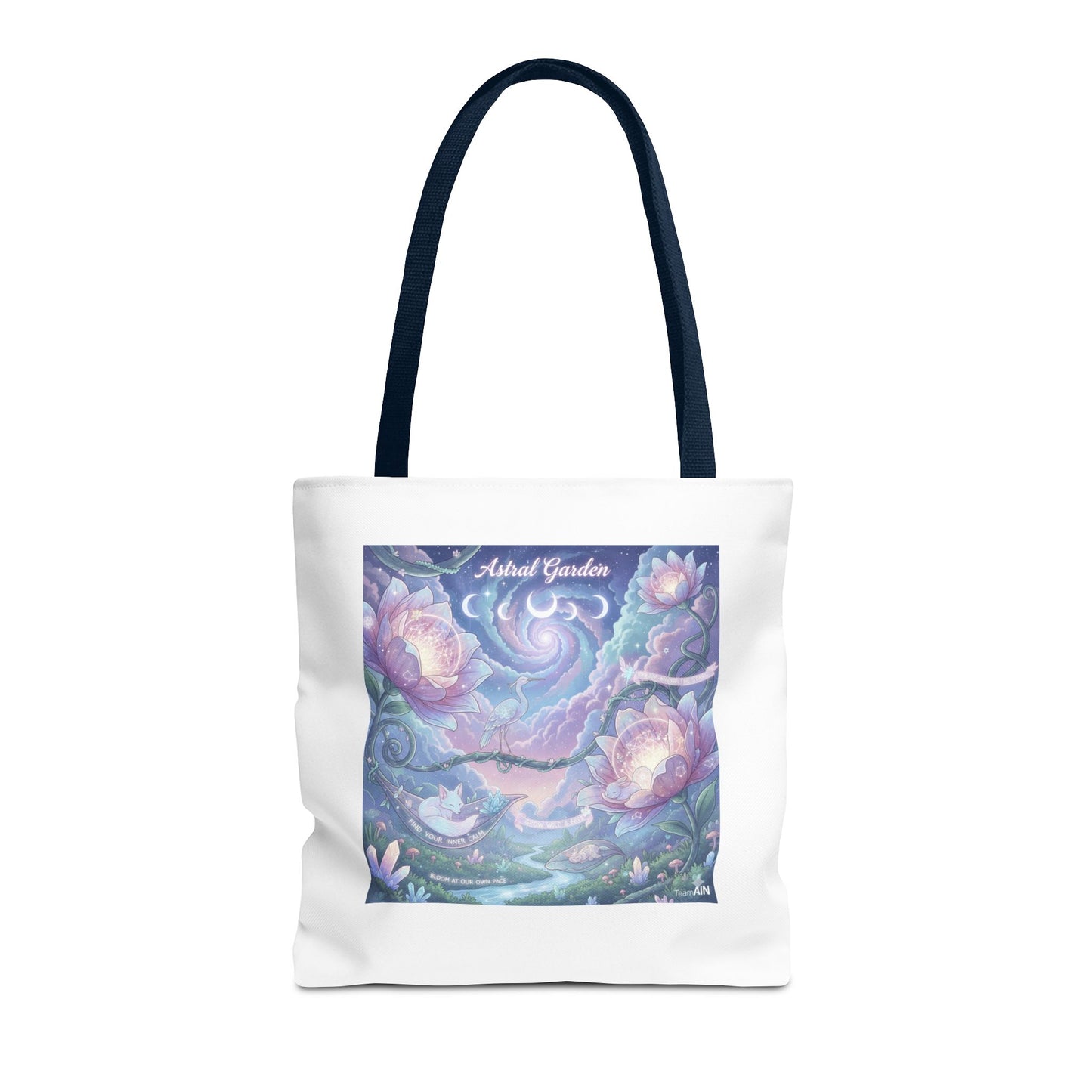 Artful Garden Tote Bag - Perfect for Art Lovers, Eco-Friendly Gift, Floral Design, Everyday Use, Beach Bag, Shopping Tote