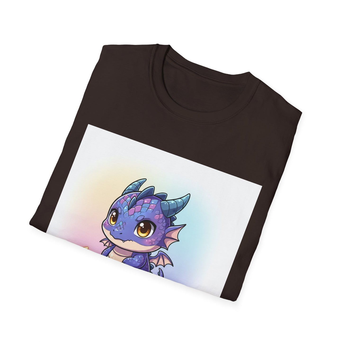 Neurospicy & Proud Dragon T-Shirt | Kawaii ADHD Pride Tee, Autism Acceptance Shirt, Cute Fantasy Anime Top