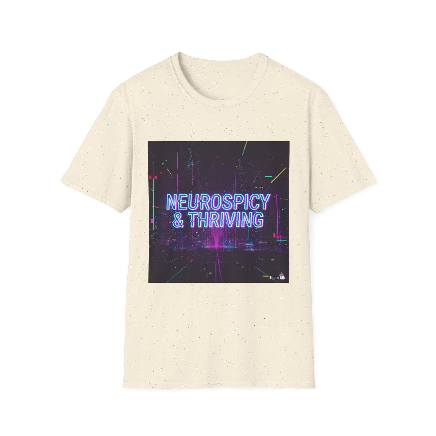 Thriving Graphic T-Shirt – Bold Cosmic Statement Tee