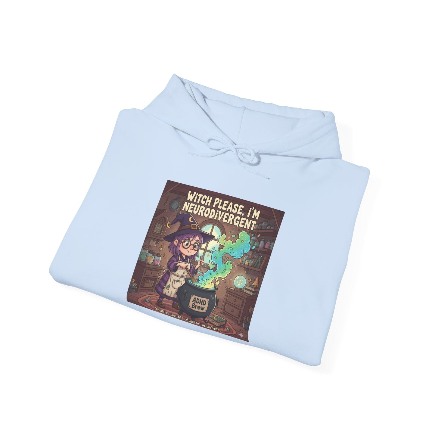 Whimsical Unisex Hoodie with Magical Design, Cozy Sweatshirt for Gamers and Dreamers, Perfect Gift for Friends, Birthdays, Casual Wear