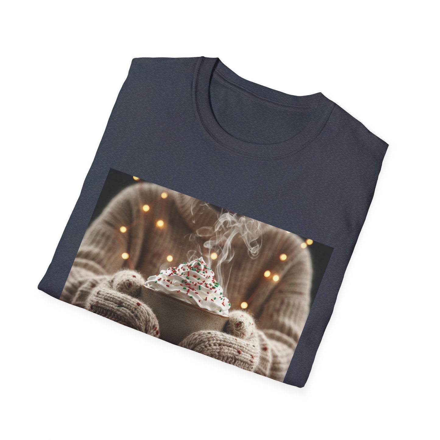Cozy Vibes & Brain Hugs T-Shirt – Neurodivergent Comfort Holiday Tee