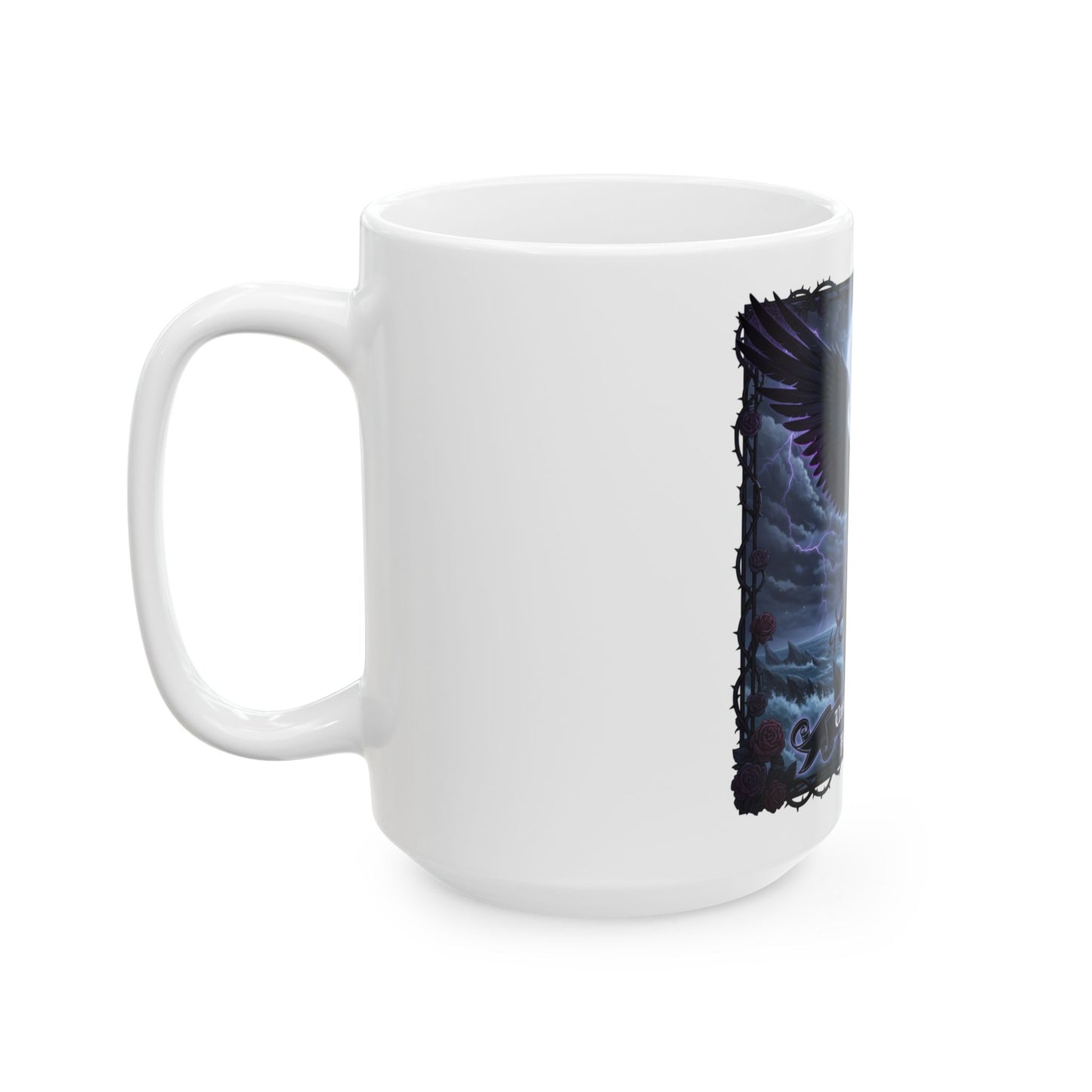 Gothic Valkyrie Coffee Mug – Uniquely Wired Empowerment