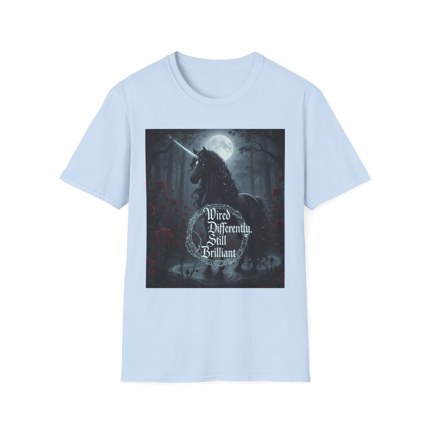 Wired Differently Unicorn Pride Tee – ADHD/Autism