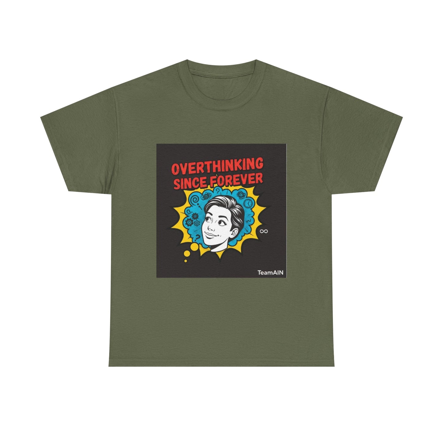 Overthinking Since Forever Shirt | Funny Neurodivergent Graphic Tee