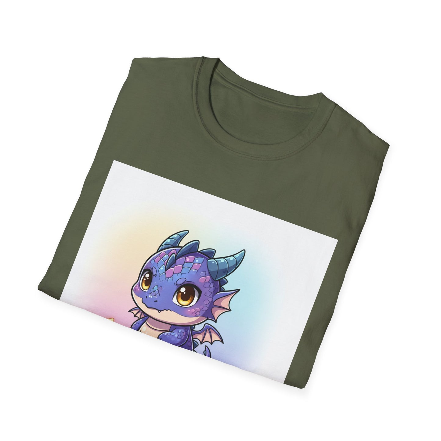 Neurospicy & Proud Dragon T-Shirt | Kawaii ADHD Pride Tee, Autism Acceptance Shirt, Cute Fantasy Anime Top