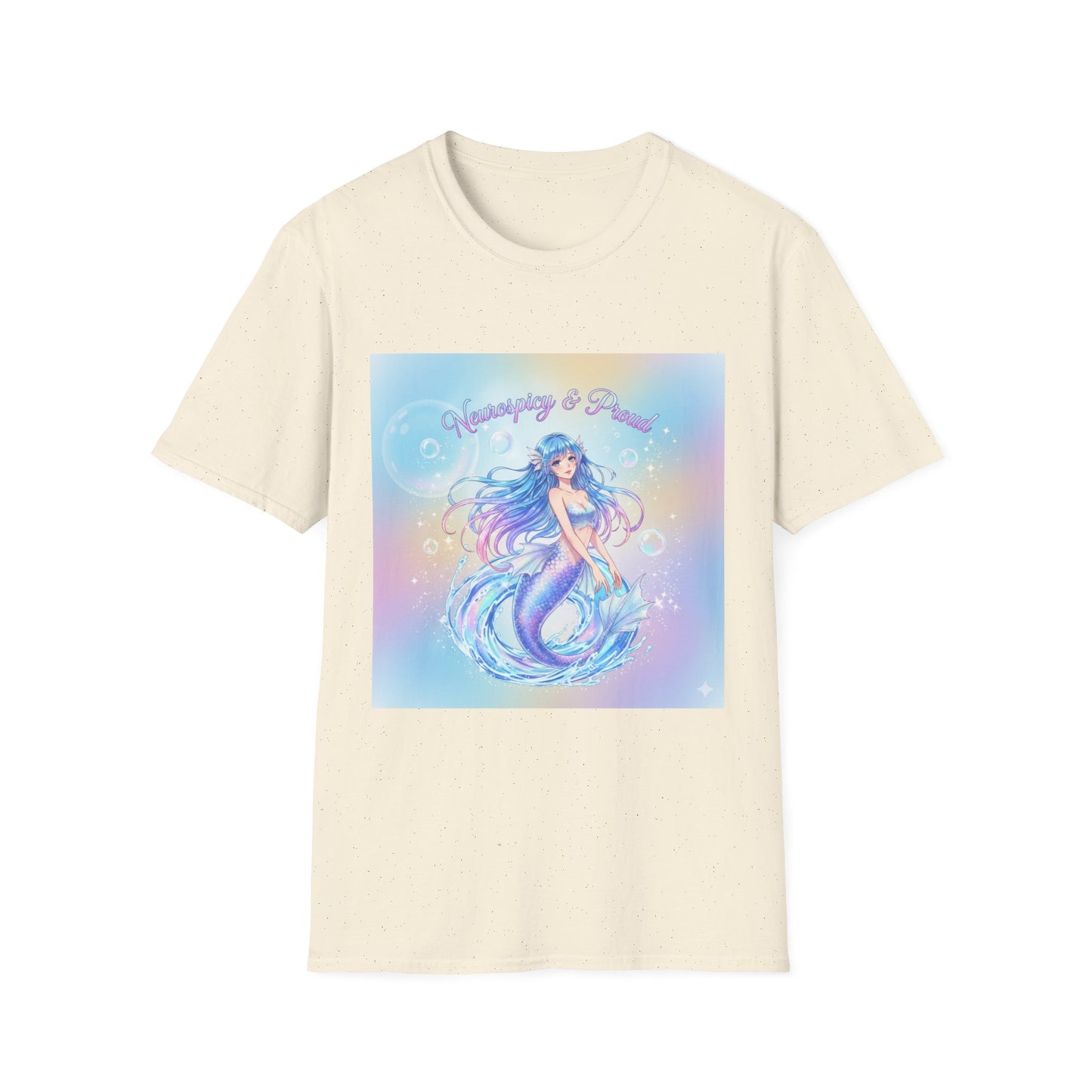 Pastel Mermaid T-Shirt – Kawaii Ocean Fantasy Aesthetic