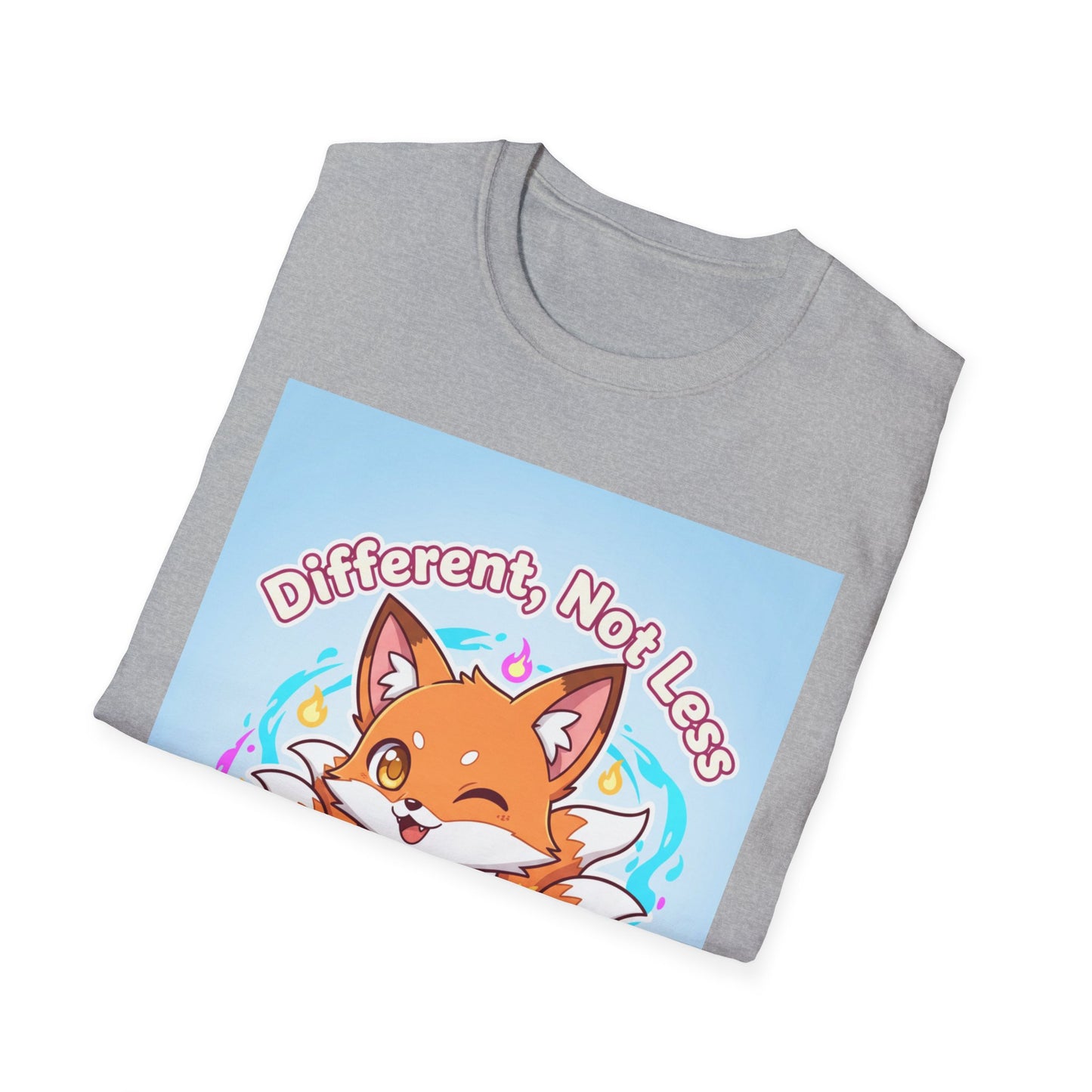 Kawaii Fox T-Shirt – Cute Pastel Dreamcore Aesthetic
