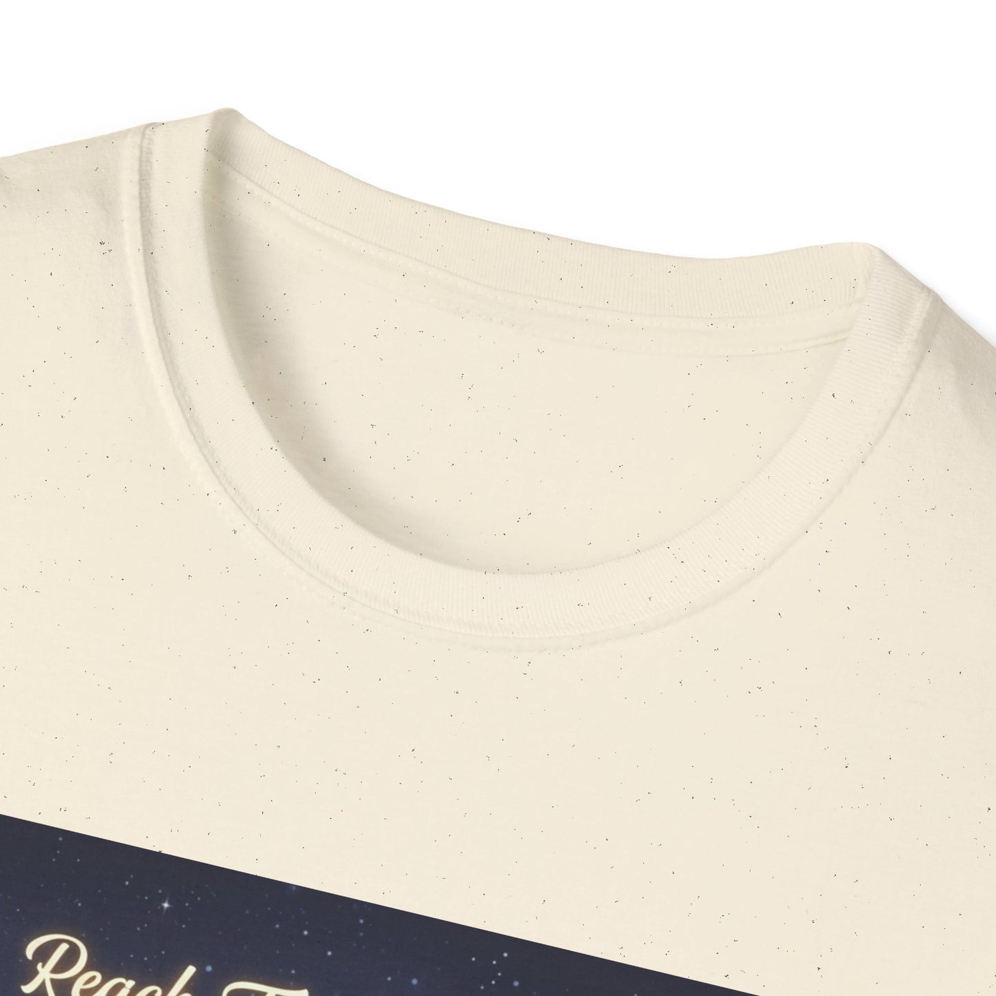 Dreamy Rabbit T-Shirt - Reach for the Moon Tee, Cute Animal Shirt, Softstyle Graphic Tee, Gift for Animal Lovers, Cozy Everyday Wear