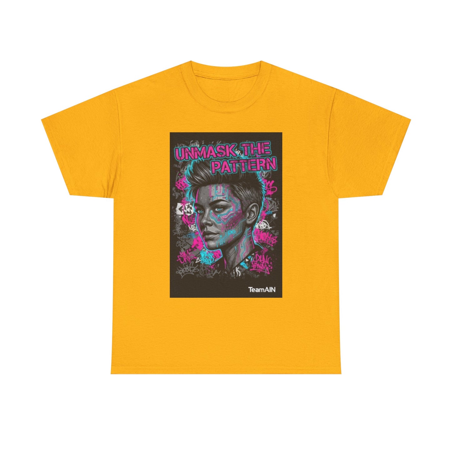 Unmask the Pattern Shirt | Glitch Streetwear for Neurodivergent Minds