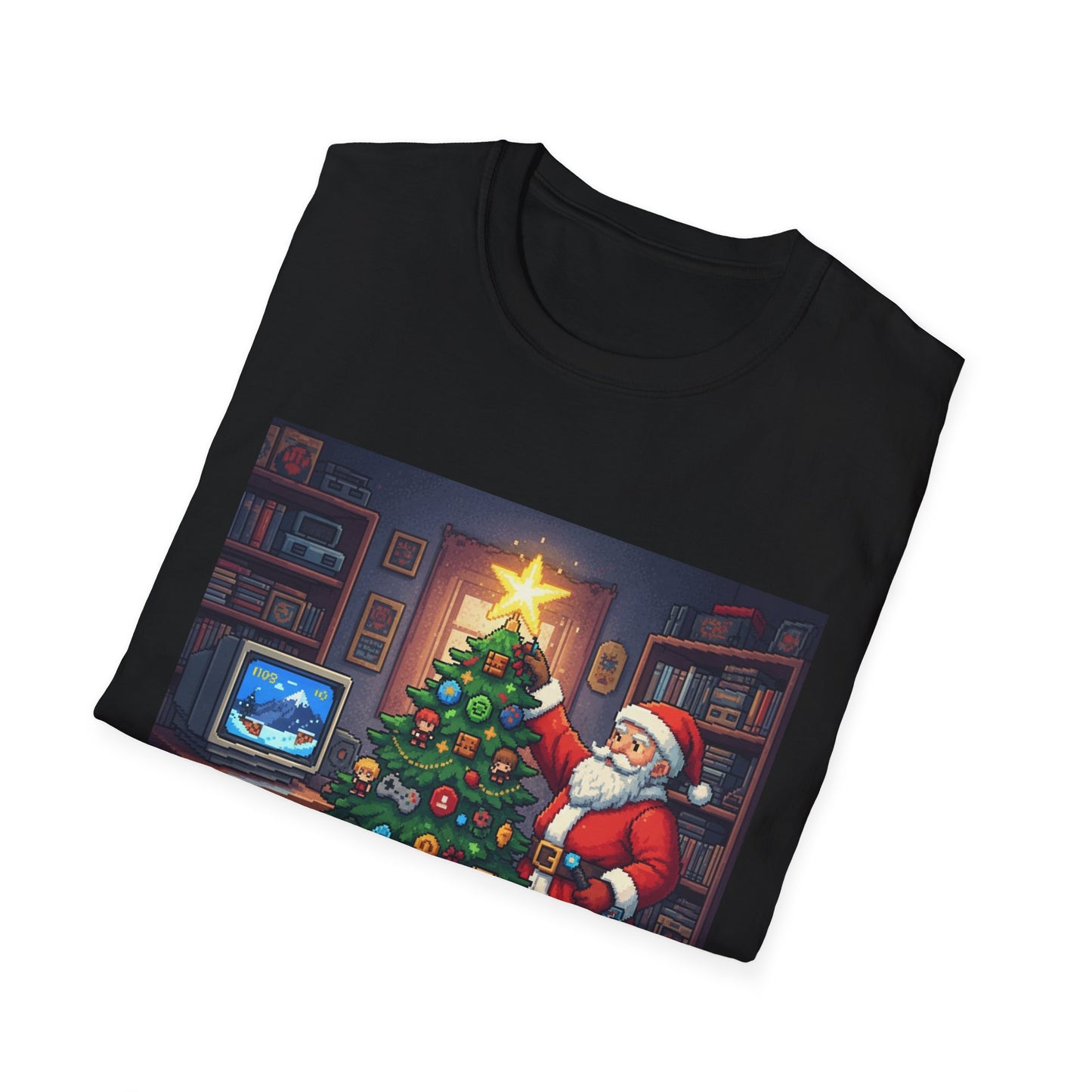 Level Up Holiday Quest T-Shirt – Funny Gamer Neurodivergent Christmas Tee