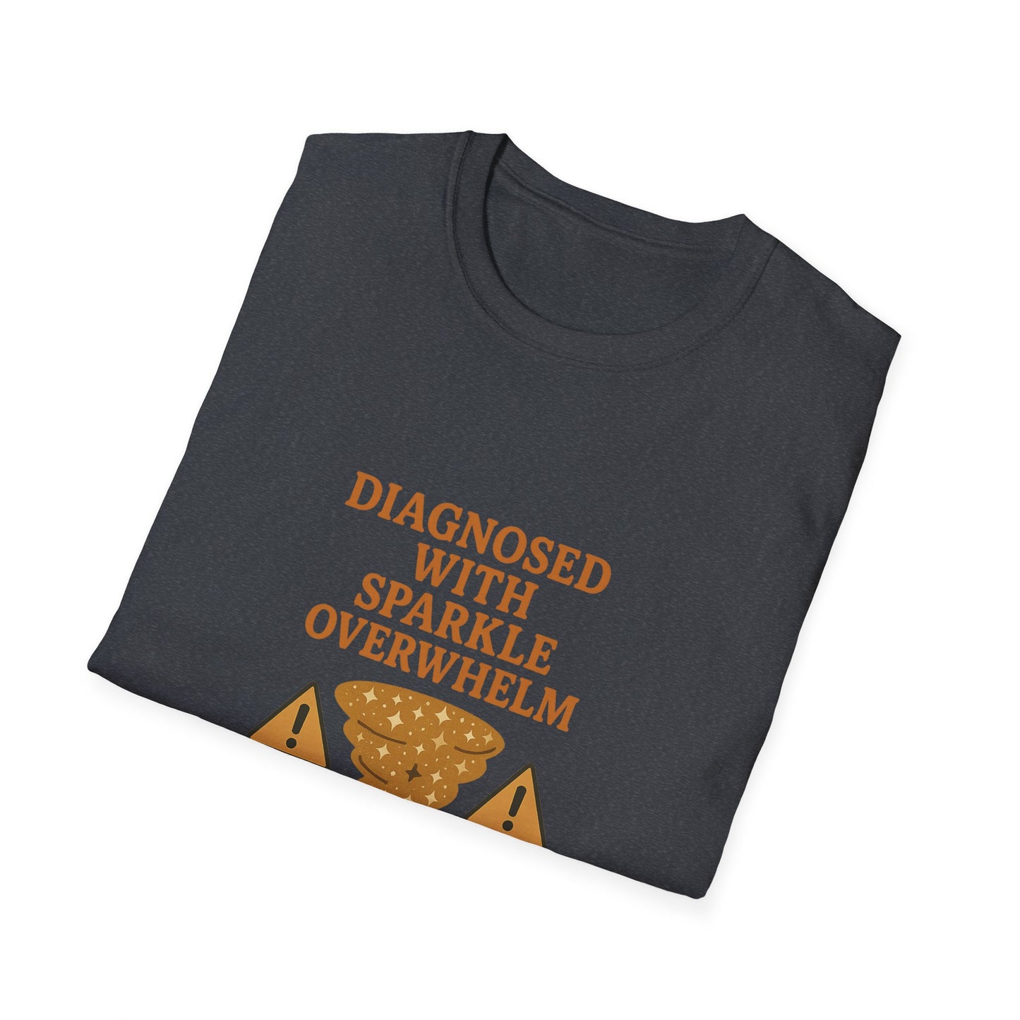 Sparkle Overwhelm T-Shirt | Humor Tee, Funny Gift, Unisex Casual Wear, Quirky Design, Everyday Comfort