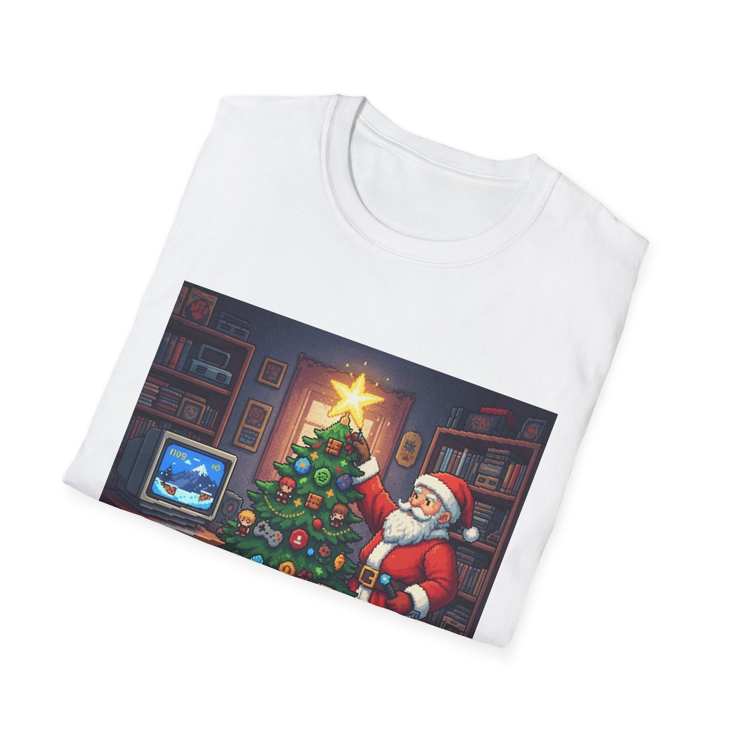 Level Up Holiday Quest T-Shirt – Funny Gamer Neurodivergent Christmas Tee