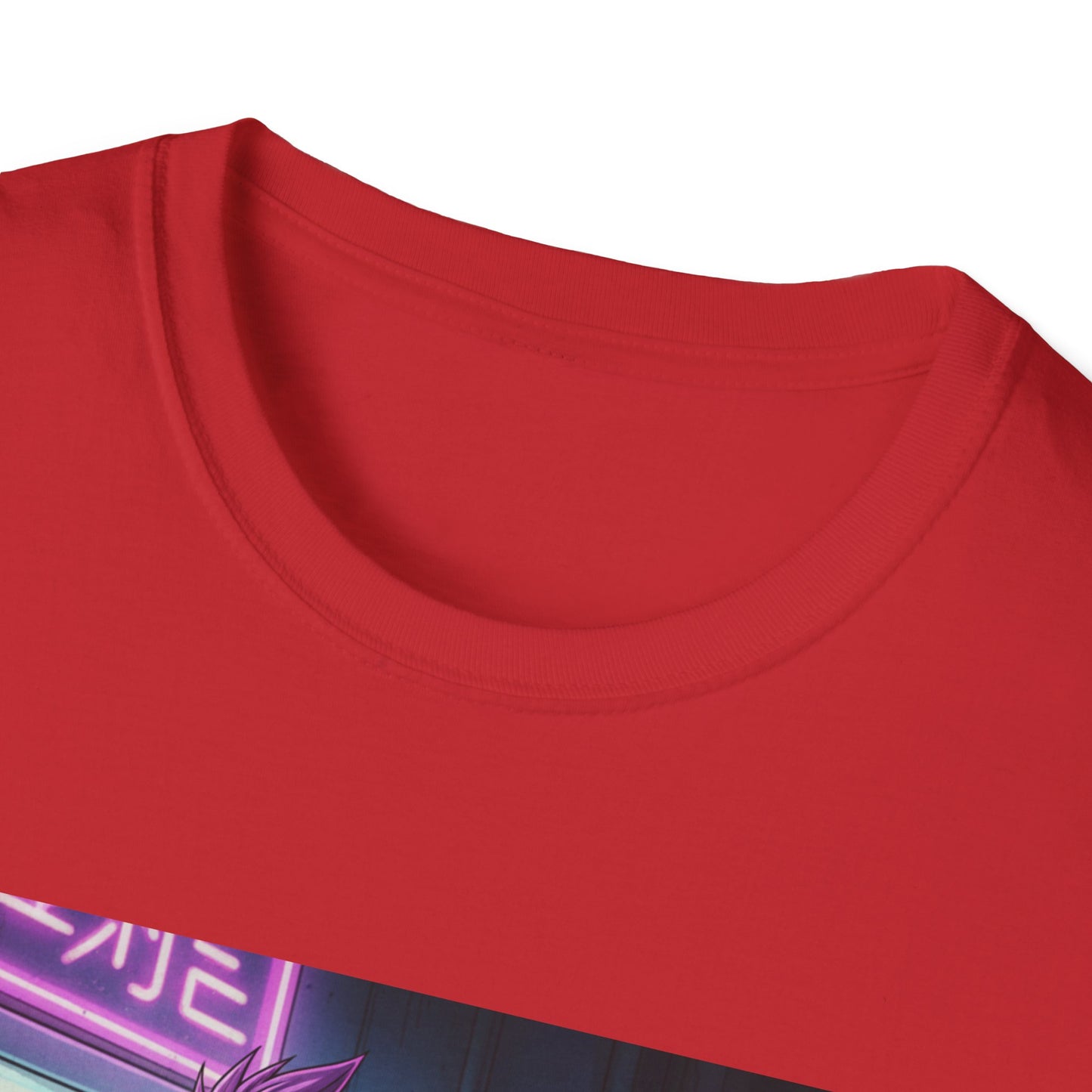 Cyberpunk Samurai T-Shirt – “Delete My Attitude? Access Denied.” | Futuristic Anime Streetwear