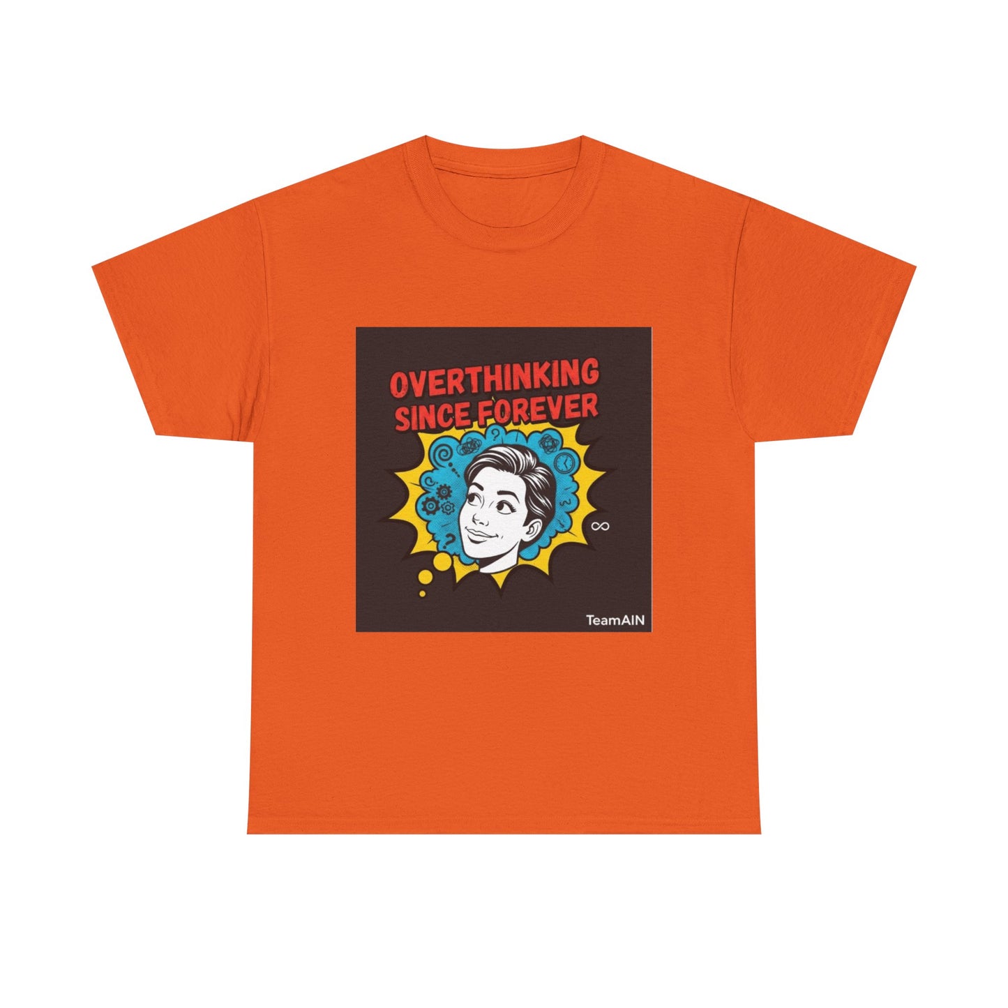 Overthinking Since Forever Shirt | Funny Neurodivergent Graphic Tee
