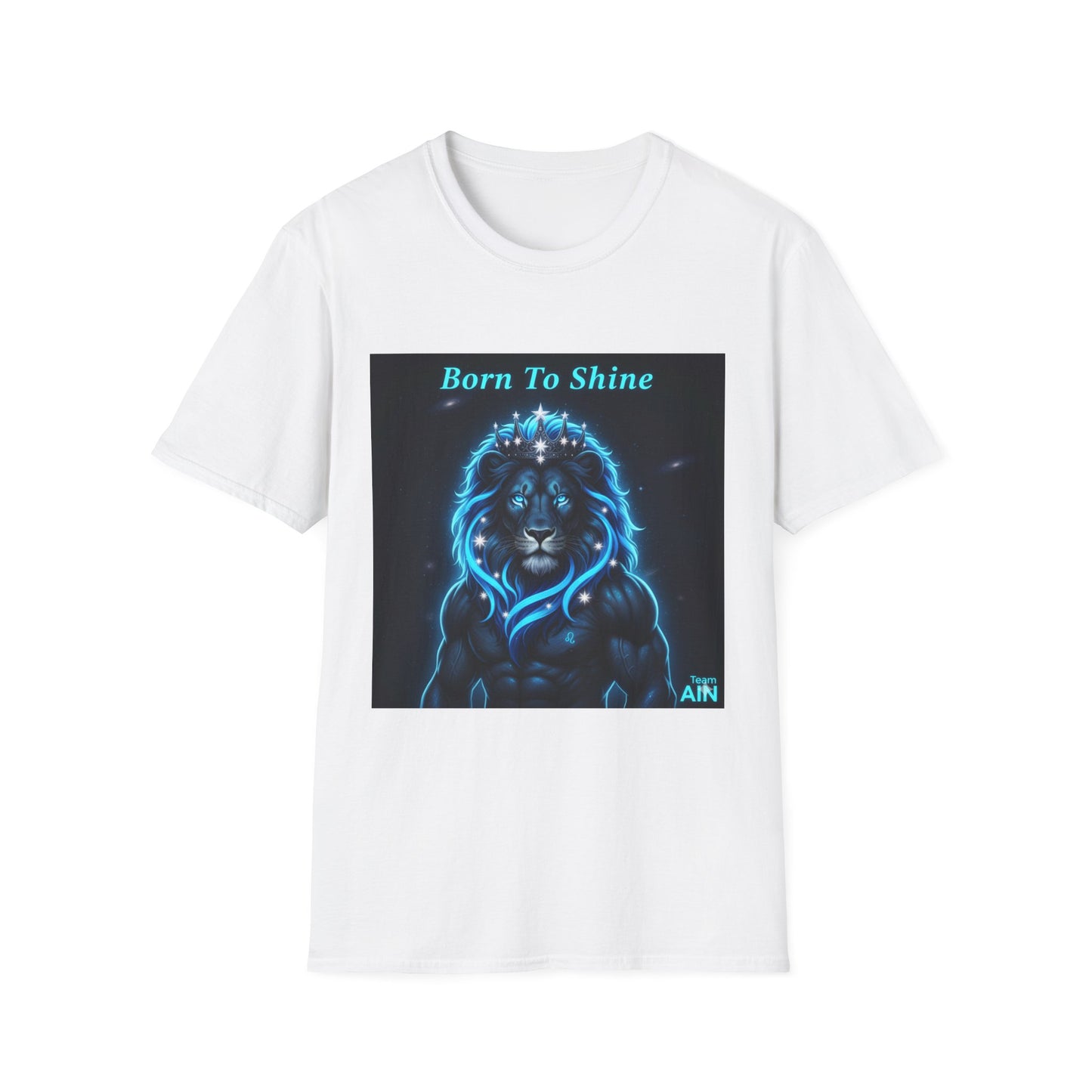 Leo Zodiac T-Shirt – Born To Shine Astrology Graphic Tee