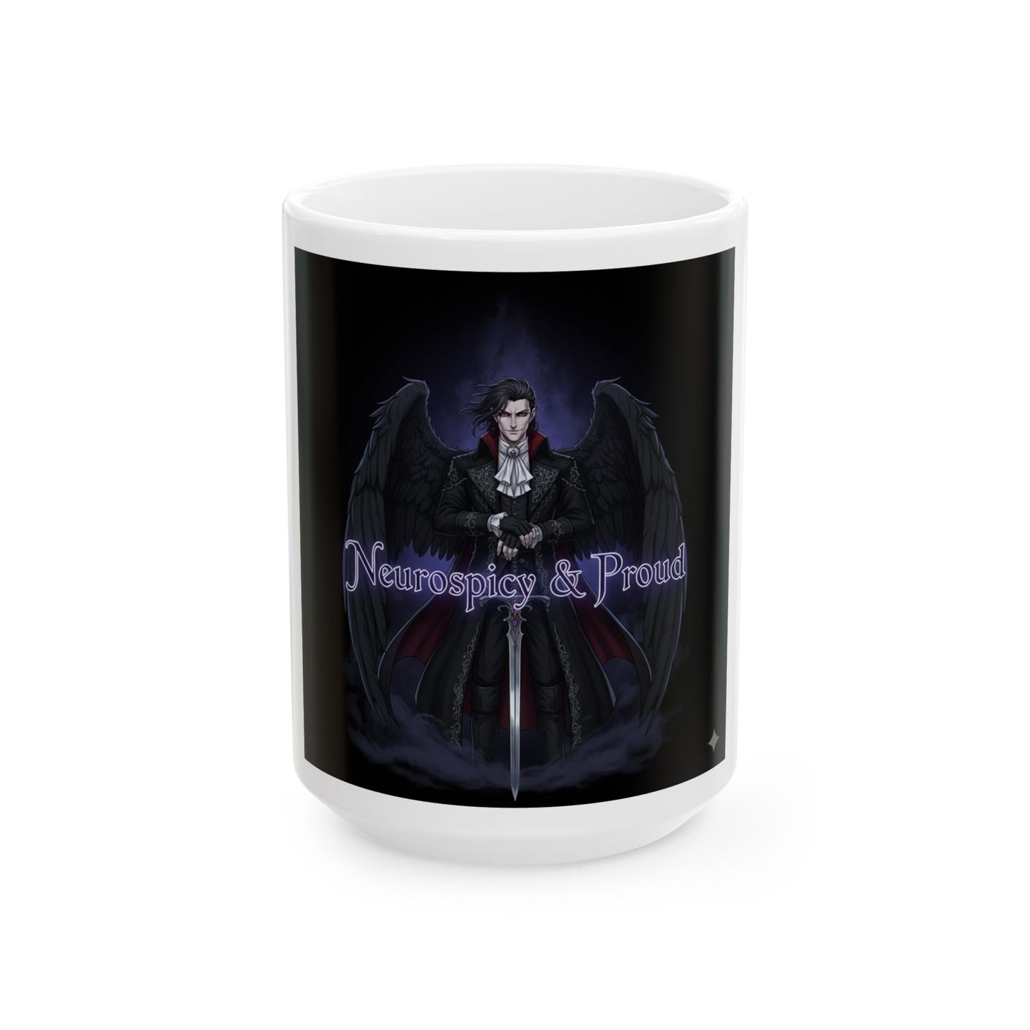 Gothic Vampire Mug – Neurospicy Empowerment Drinkware