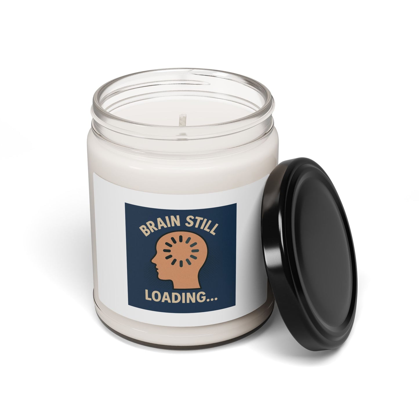 Mindful Moments Scented Candle - Brain Still Loading, Relaxation Gift, Home Decor, Self-Care, Aroma Therapy