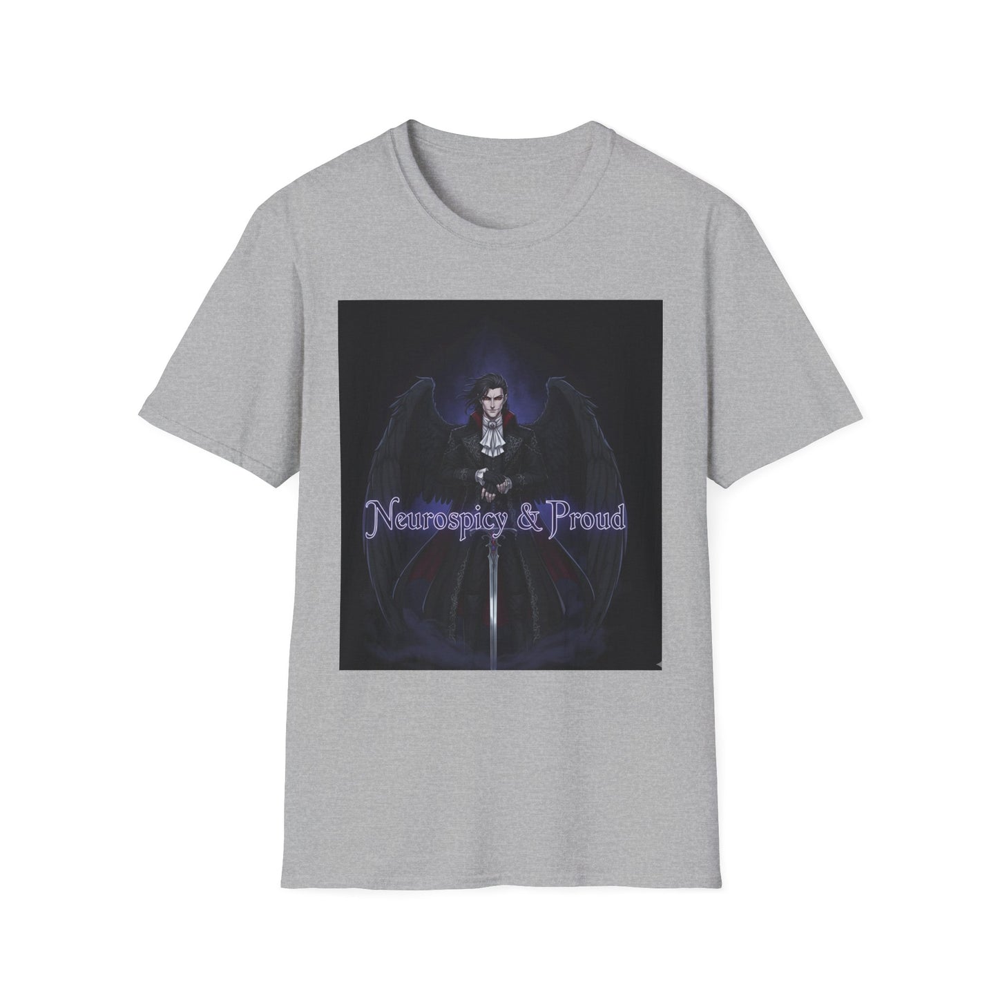 Gothic Vampire T-Shirt – Dark Anime Fantasy Aesthetic