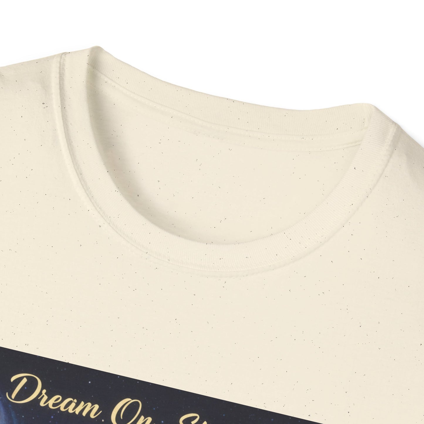 Butterfly Dreams Unisex T-Shirt | Softstyle Tee for Dreamers, Gifts for Her, Inspirational Apparel, Nature Lovers, Moon & Butterfly Design