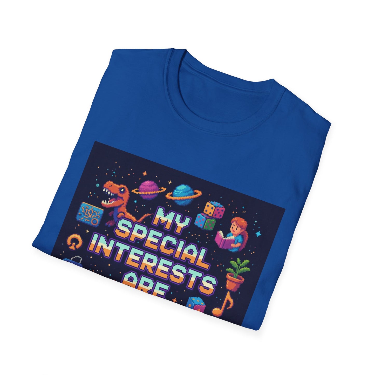 "My Special Interests Are Awesome" Autism-Inclusive T-Shirt – Sport Grey Unisex Tee