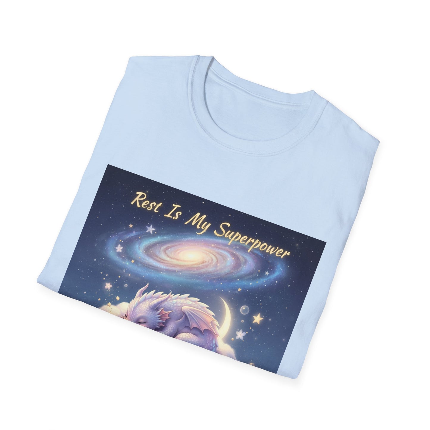 Dreamy Rest Is My Superpower Unisex T-Shirt, Relaxed Fit Tee, Comfortable Shirt, Gift for Dreamers, Cozy Sleep Shirt, Softstyle Tee, [...]