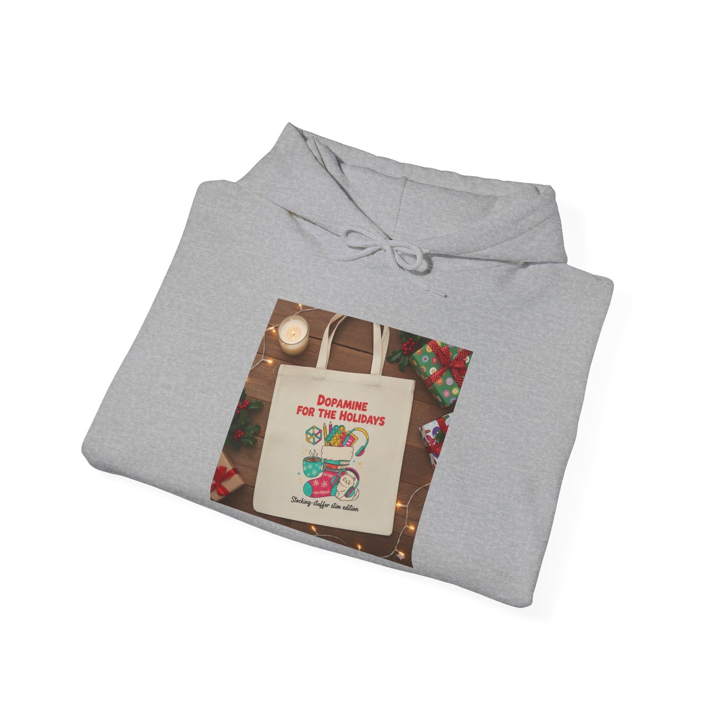 Festive Holiday Hoodie, Cozy Gift, Unisex Winter Sweatshirt, Christmas Apparel, Seasonal Layering Wear