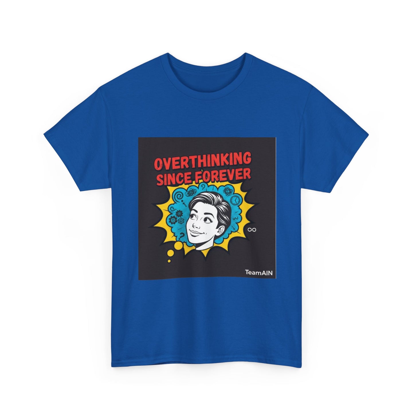 Overthinking Since Forever Shirt | Funny Neurodivergent Graphic Tee