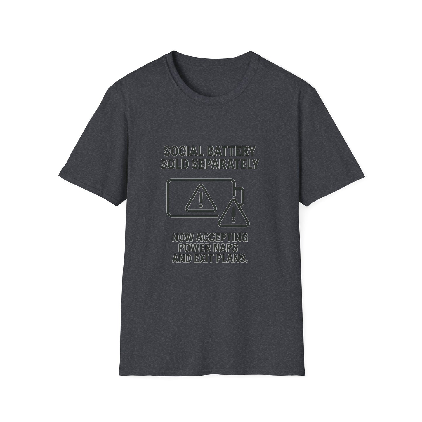 Social Battery – Recharge Tee