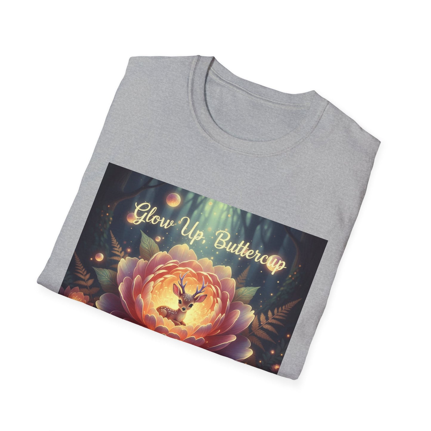 Cosmic Lotus T-Shirt – Mystical Galaxy Dreamcore Aesthetic