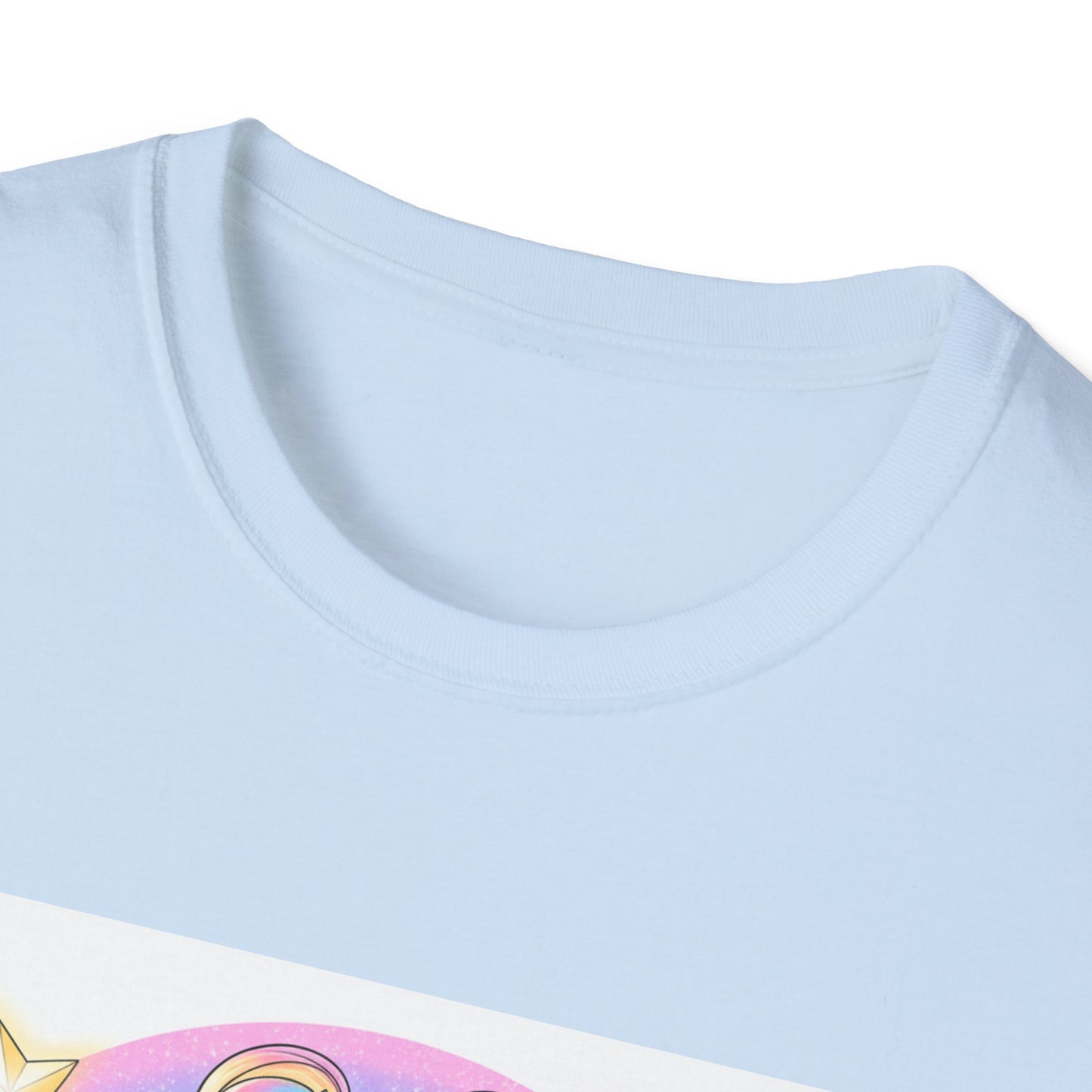 Rainbow Magic Unisex Softstyle T-Shirt - Cute Graphic Tee, Fun Gift, Anime Fans, Birthday Celebration, Everyday Wear