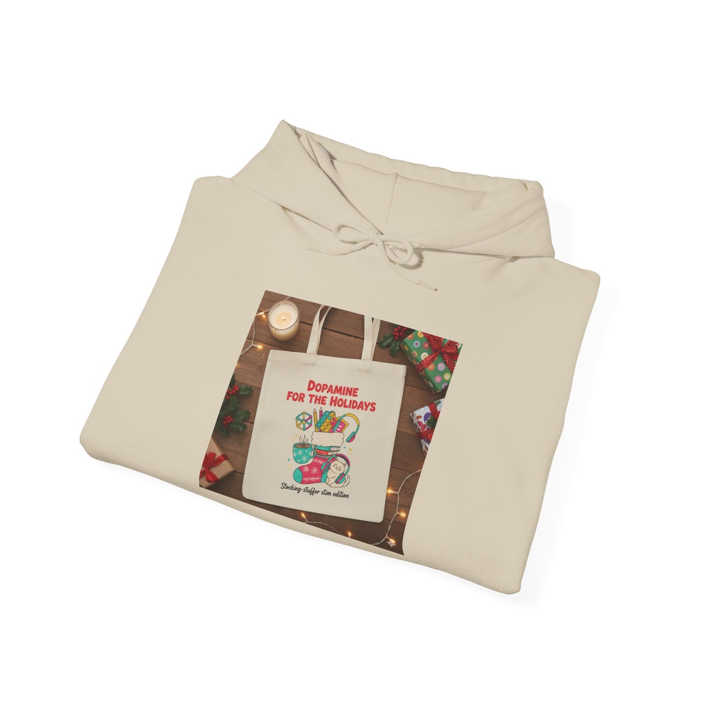 Festive Holiday Hooded Sweatshirt, Cozy Winter Apparel, Unisex Christmas Hoodie, Gift for Him/Her, Seasonal Casual Wear