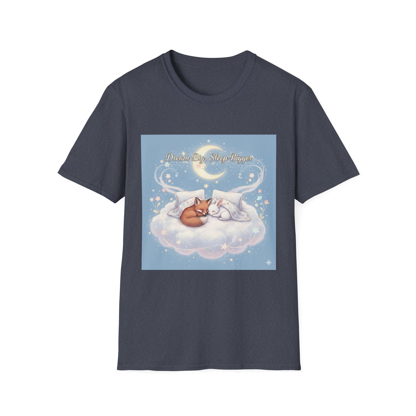 Dream Big Fox T-Shirt – Cozy Dreamcore Whimsical Aesthetic