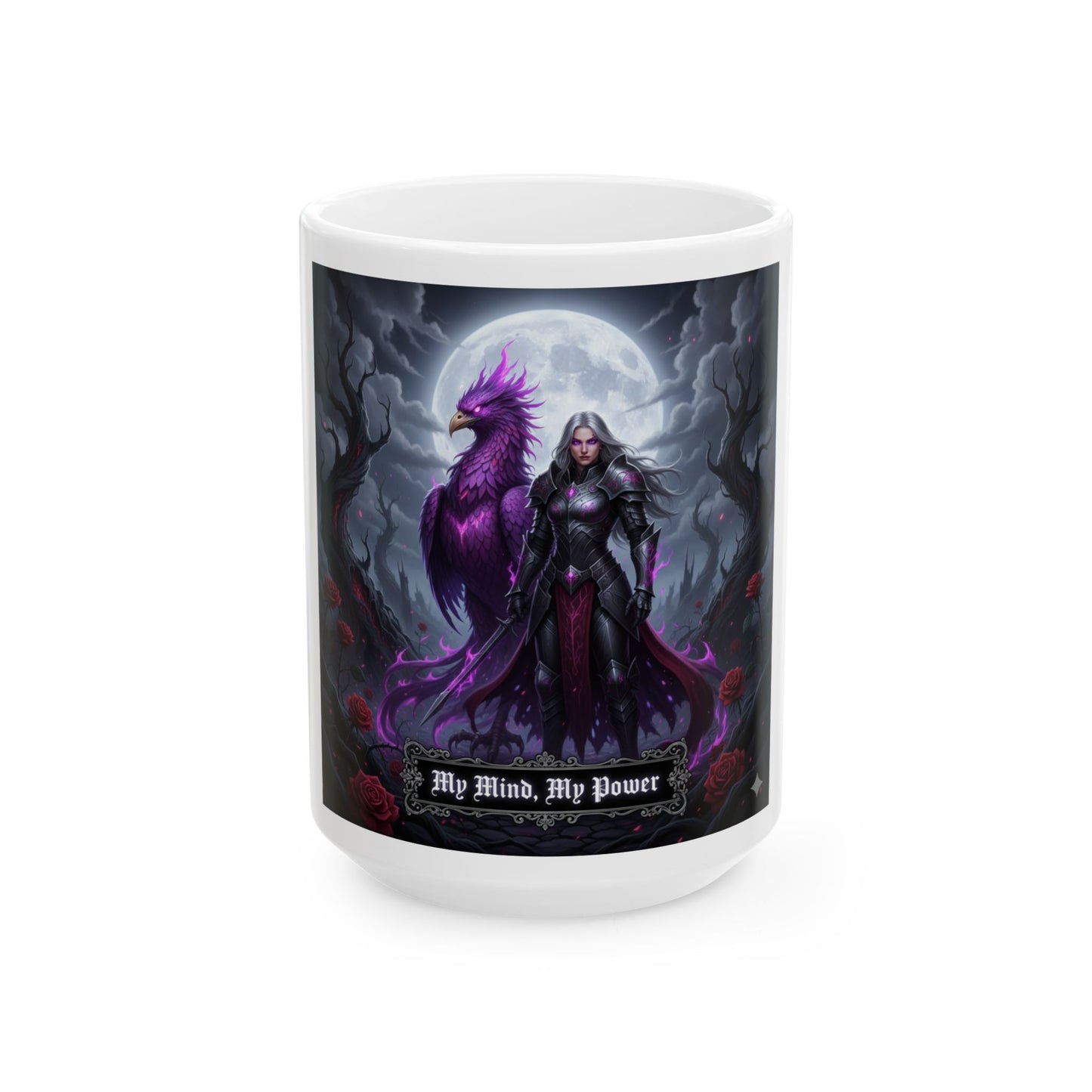 Gothic Phoenix Mug – My Mind My Power Drinkware