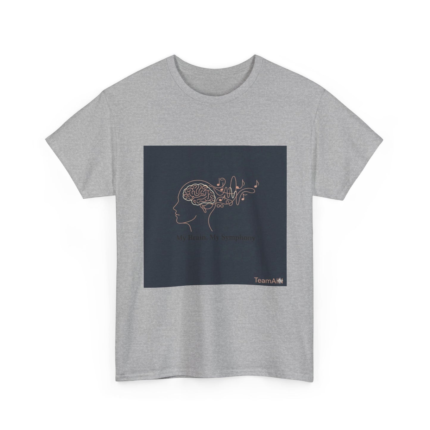 My Brain, My Symphony Shirt | Mental Health & Neurodiversity Art Tee