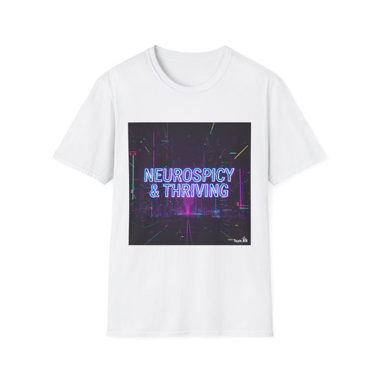 Thriving Graphic T-Shirt – Bold Cosmic Statement Tee