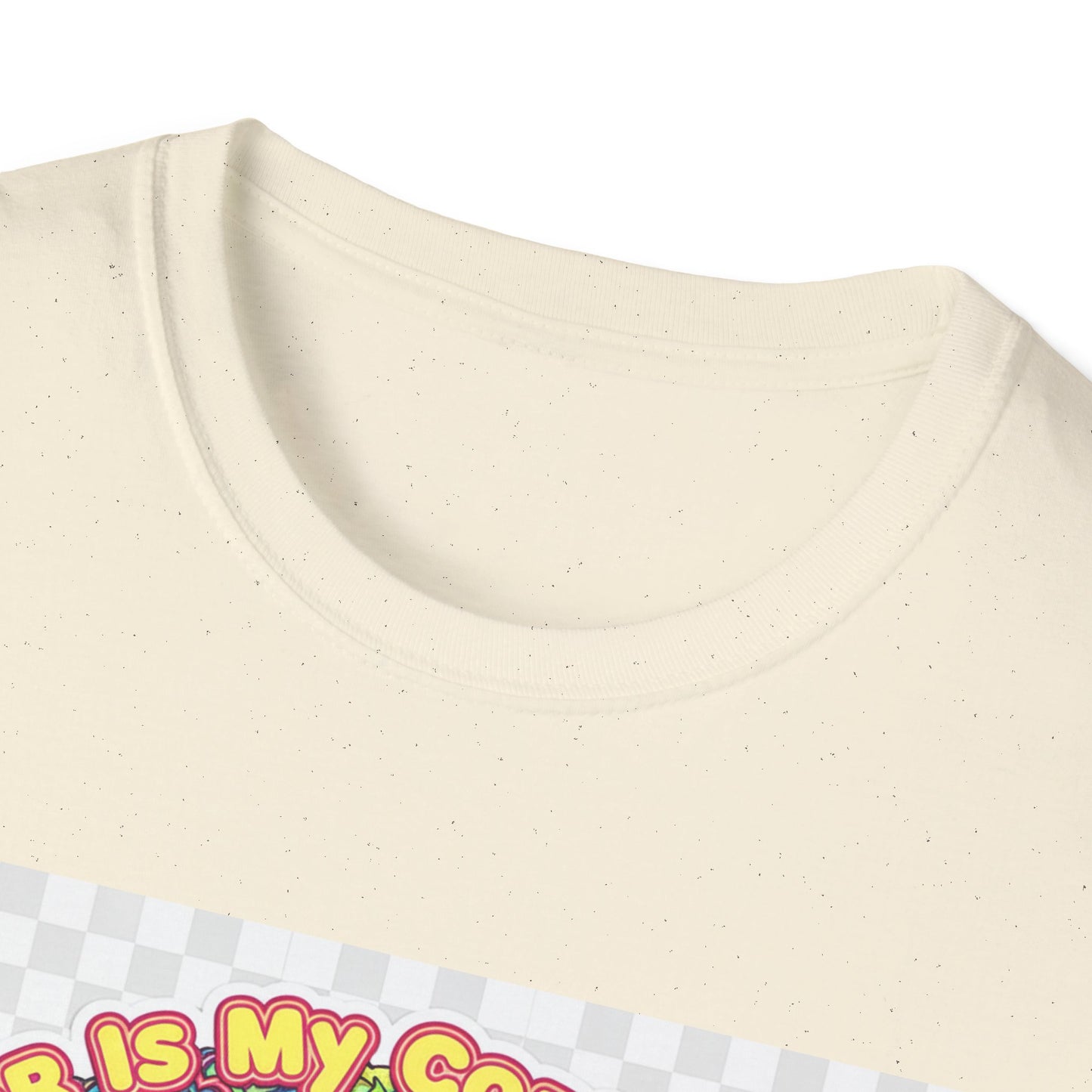 Color My Coping Unisex Softstyle T-Shirt, Fun Graphic Tee, Gift for Adults, Casual Wear, Artsy Apparel, Summer Shirt