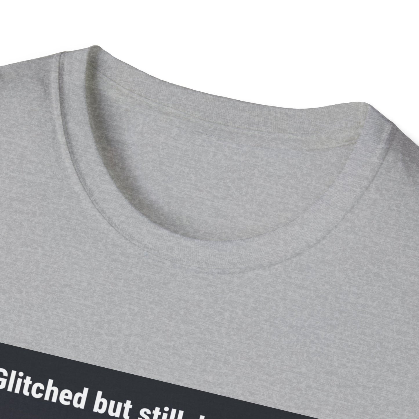 Cyberpunk Hoodie T-Shirt – “Mood: Corrupted File” | Futuristic Hacker Streetwear