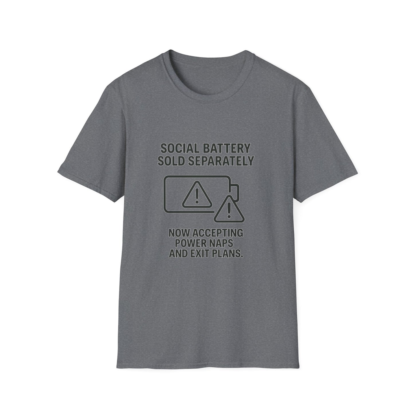 Social Battery – Recharge Tee