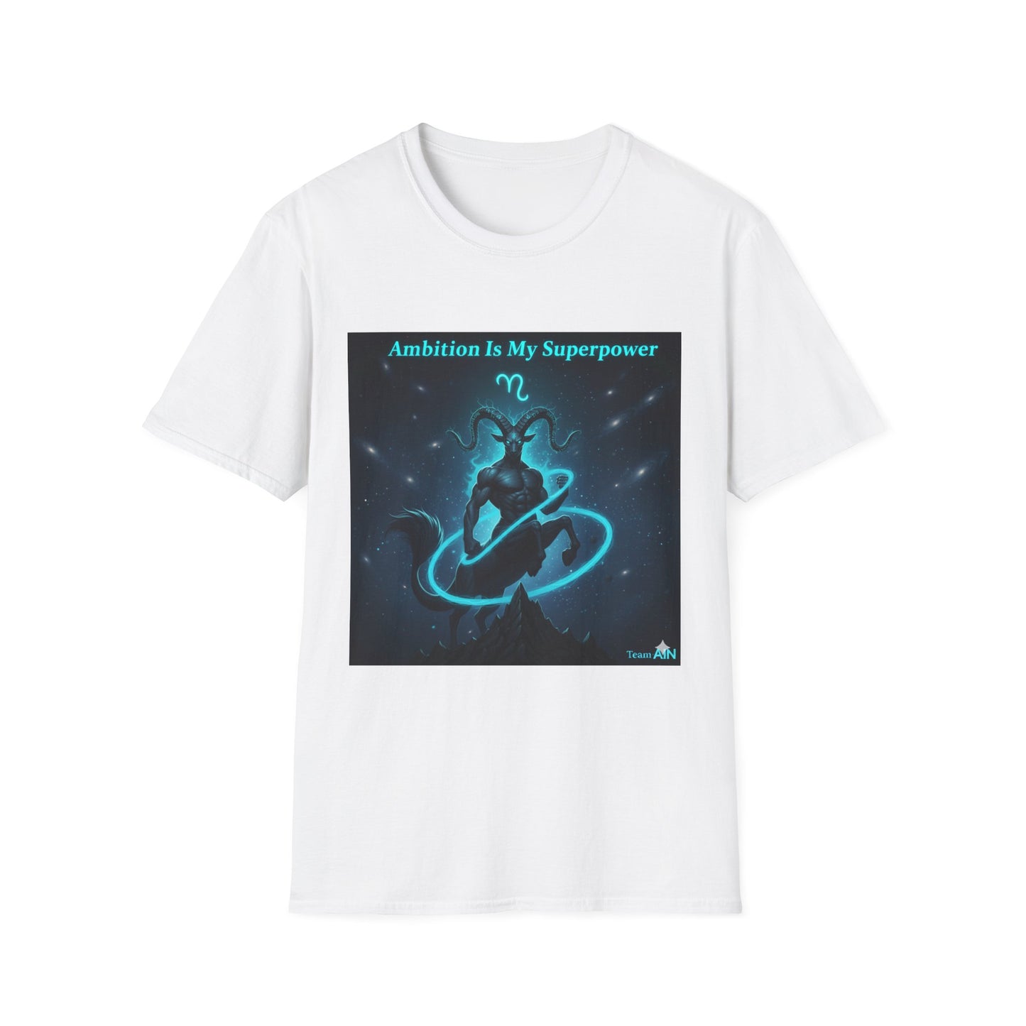 Capricorn Zodiac T-Shirt – Ambition Is My Superpower Astrology Tee