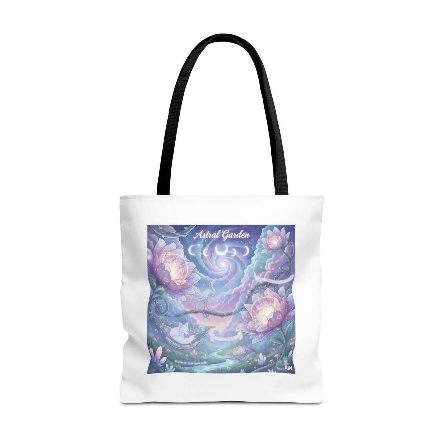 Artful Garden Tote Bag - Perfect for Art Lovers, Eco-Friendly Gift, Floral Design, Everyday Use, Beach Bag, Shopping Tote