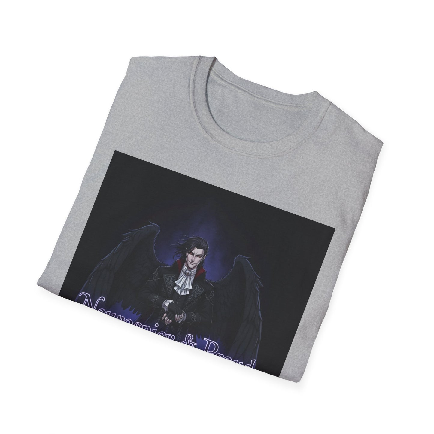 Gothic Vampire T-Shirt – Dark Anime Fantasy Aesthetic